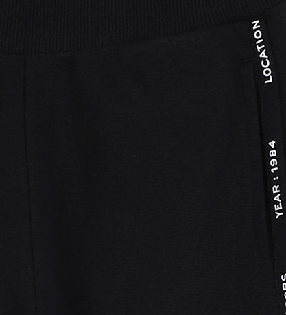 Little Marc Jacobs Byxor - Svart m. Logo