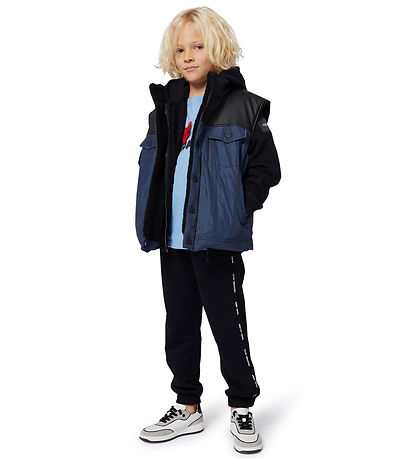 Little Marc Jacobs Byxor - Svart m. Logo