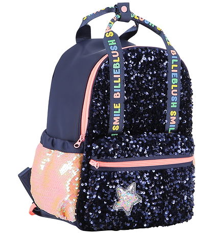 Billieblush Backpack - Navy w. Sequins