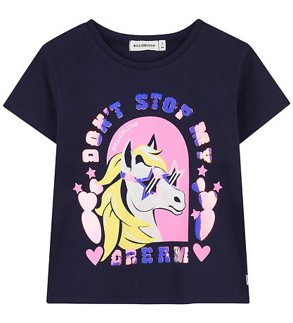 Billieblush T-shirt - Navy w. Print