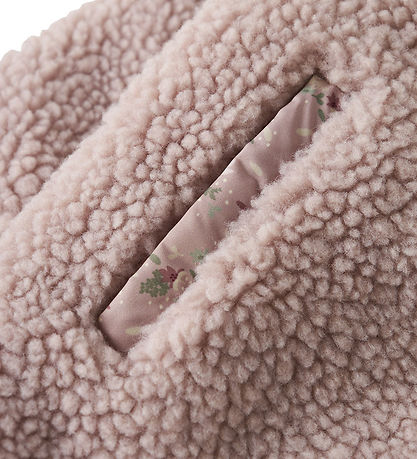 Name It Fleece Jacket - Teddy - NmfMinna - Violet Ice
