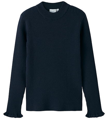 Name It Bluse - Rib - NkfVianna - Navy Blazer
