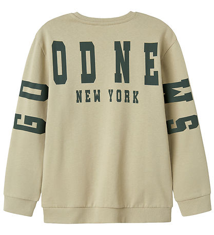 Name It Sweatshirt - NkmNolen - Iceland Fossil w. Print