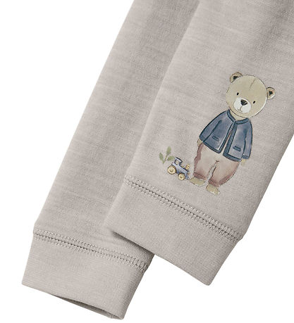 Name It Leggings - Wolle - NbnWup - Perlmutt Cloud