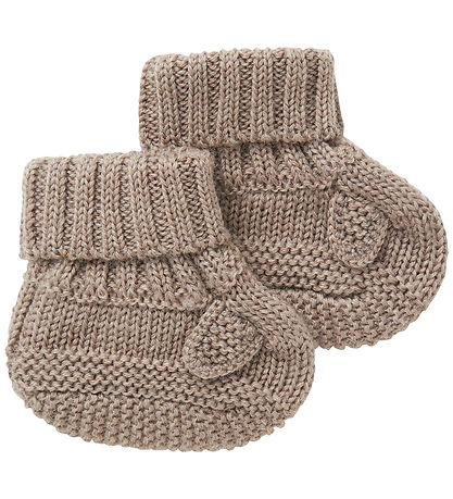 Name It Booties - Wool - Knitted - NbnWruni - Satellite
