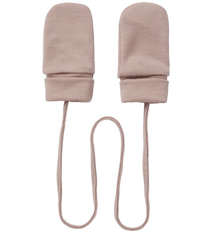 Name It Mittens - NbfWillit - Wool - Shadow Gray