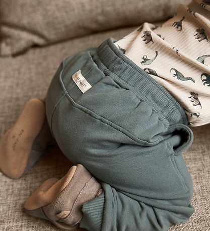 En Fant Sweatpants - Conditioner Green