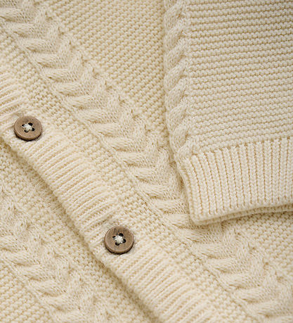 Fixoni Cardigan - Knitted - Eggnog