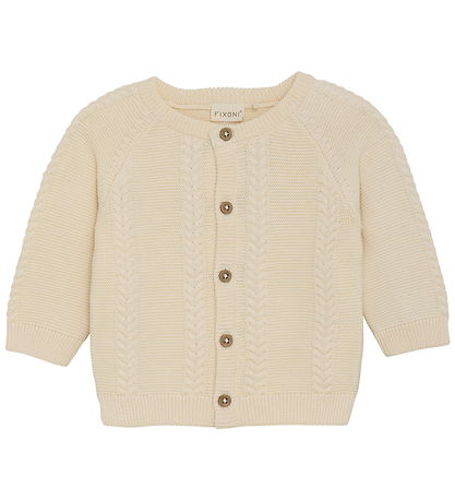 Fixoni Cardigan - Knitted - Eggnog