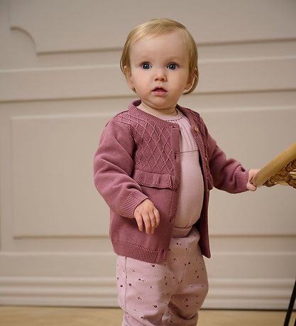 Fixoni Cardigan - Prjónað - Sorgfull Mauve