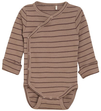 Fixoni Wrap samfella l/e - Rib - Mocha Marengs