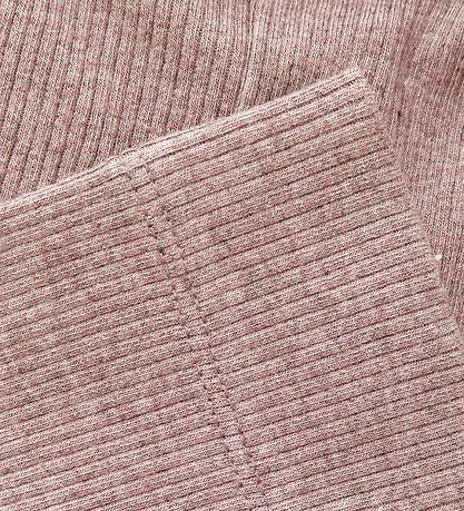 Fixoni Leggings - Rib - Pale Mauve Blandað