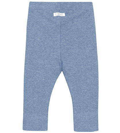 Fixoni Leggings - Rib - Rain Þvegið melange