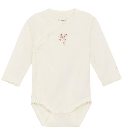 Fixoni Wrap Bodysuit l/s - Eggnog