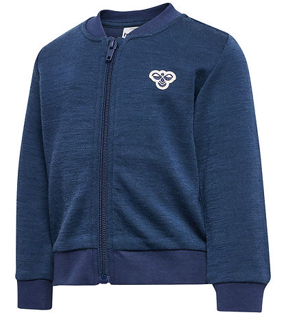 Hummel Cardigan - HmlMini - Wool - Dress Blues