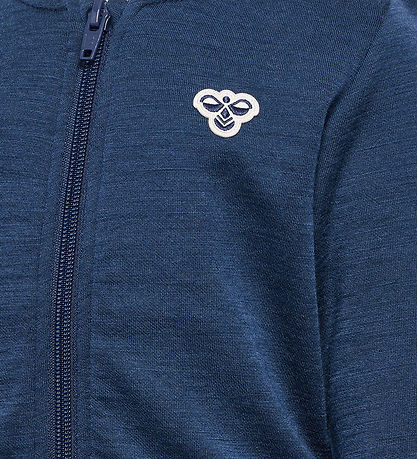 Hummel Cardigan - HmlMini - Wool - Dress Blues