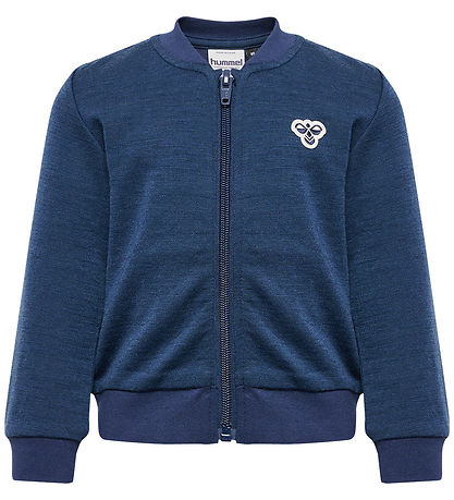 Hummel Cardigan - HmlMini - Wool - Dress Blues