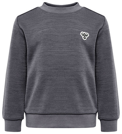 Hummel Bluse - HmlMini - Wolle - Dunkelgrau-Meliert