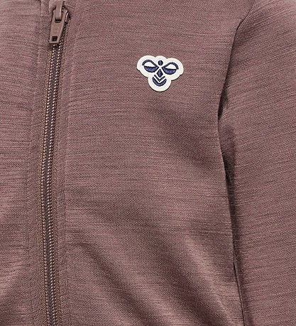 Hummel Cardigan - HmlMini - Wool - Twilight Mauve