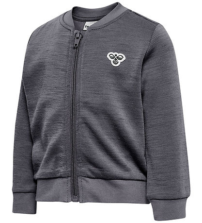 Hummel Cardigan - HmlMini - Wolle - Dunkelgrau-Meliert