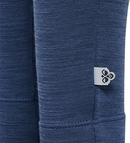 Hummel Leggings - HmlMini - Wool - Vintage Indigo