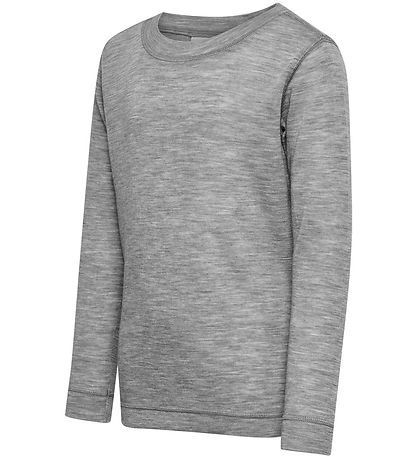 Hummel Blouse - HmlJr - Wool - Grey Melange