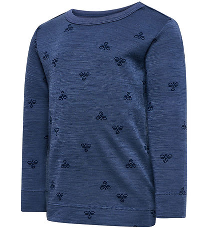Hummel Blússa - HmlMini - Ull - Vintage Indigo