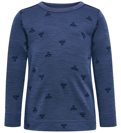 Hummel Blússa - HmlMini - Ull - Vintage Indigo