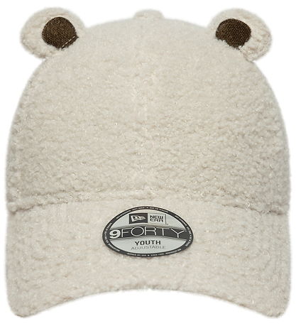 New Era Cap - Teddy Fleece - 9Forty Winter - Light beige