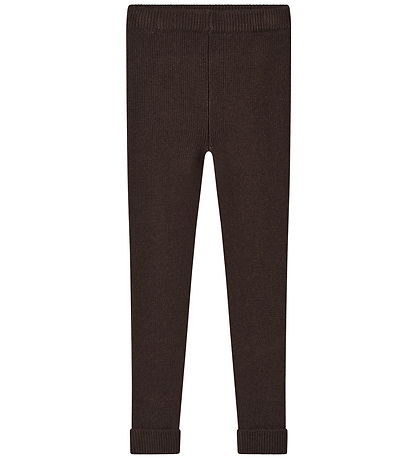Fliink Leggings - Rib - Knitted - Benna - Coffee Bean