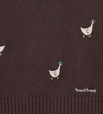 Fliink Blouse - Knitted - Mahdi - Coffee Bean