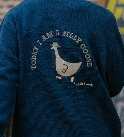 Fliink Cardigan - Prjónað - Mahdi - Einkenni Blue