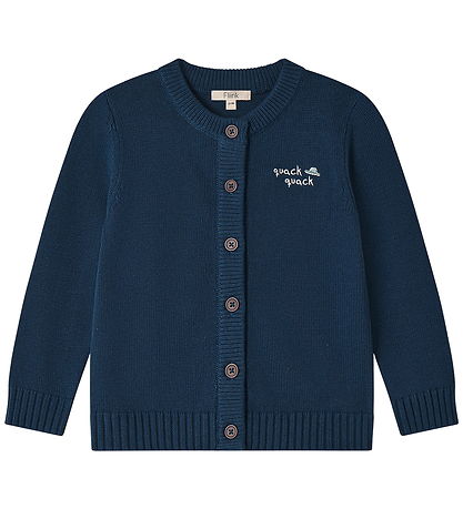 Fliink Cardigan - Prjónað - Mahdi - Einkenni Blue