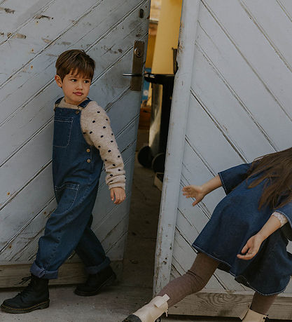 Fliink Overalls - Don - Dark Denim Blue
