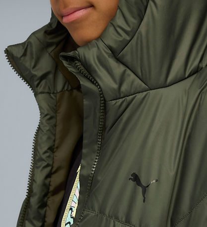 Puma Puffer Jacket - ACE - Dark Olive