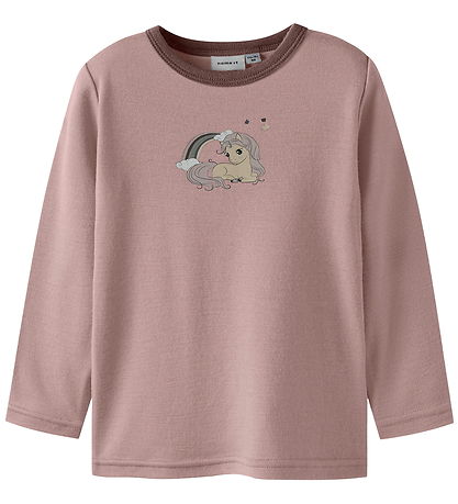 Name It Bluse - Wolle - NmfWillit - Geweih/Unicorn