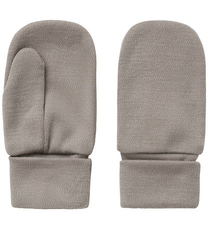 Name It Mittens - Wool - NmmWillit - Satellite