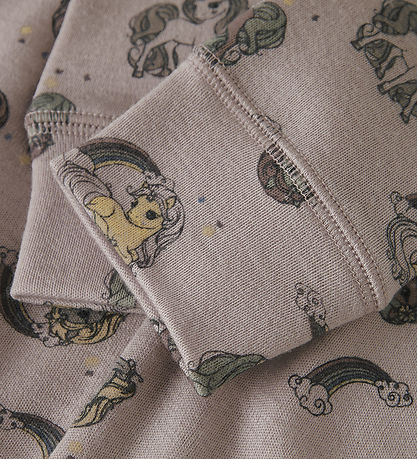 Name It Leggings - Wool - NmfWillit - Shadow Gray/Unicorn