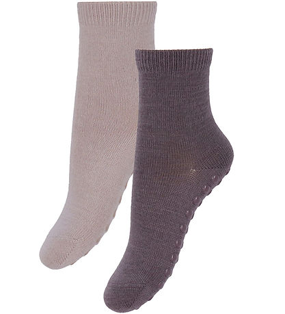 Name It Socken - 2er-Pack - Wolle/Baumwolle - NmfWak - Anti-Ruts