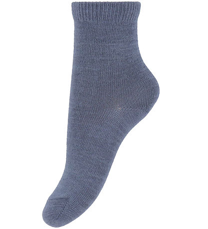 Name It Strumpor - 4-pack - Ull/Bomull - NmmWak - Folkstone Grey