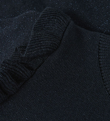 Name It Cardigan - Nei - Prjónað - NmfAbinne - Blátt M. Glitter