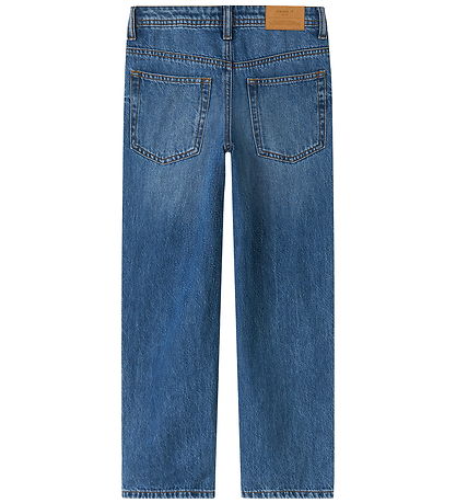 Name It Gallabuxur - Nei - Loose - NkmRyan - Medium+ Blue Denim