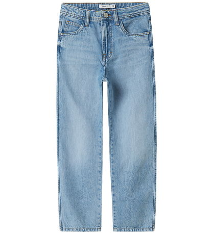 Name It Gallabuxur - Núll - Loose - NkmRyan - Light Blue Denim