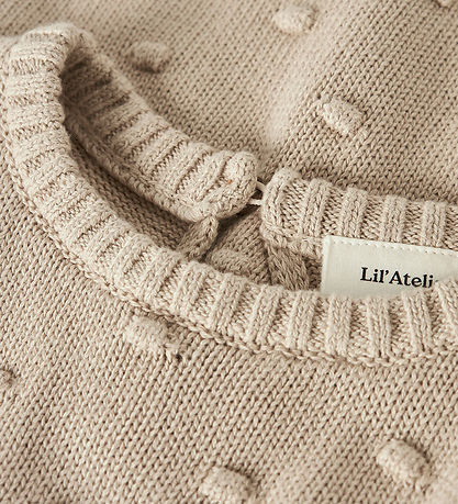 Lil' Atelier Bluse - Strick - NmnGable - Oxford Tan