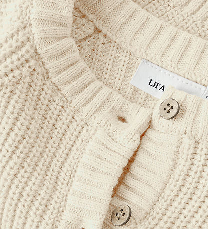 Lil' Atelier Cardigan - Knitted - NmfEmlen - Turtledove