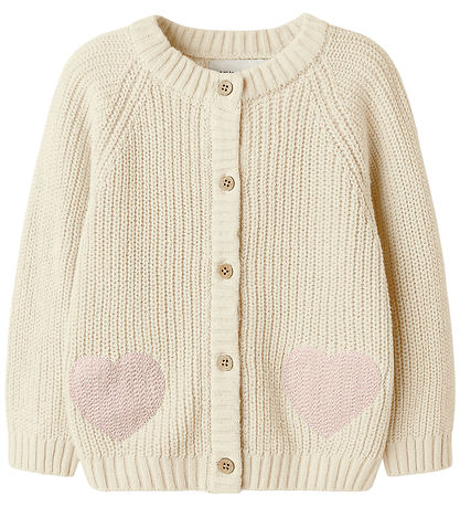 Lil' Atelier Cardigan - Knitted - NmfEmlen - Turtledove