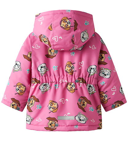Name It Úlpa - PawPatrol - NmfMaxi - Bleikt Cosmos