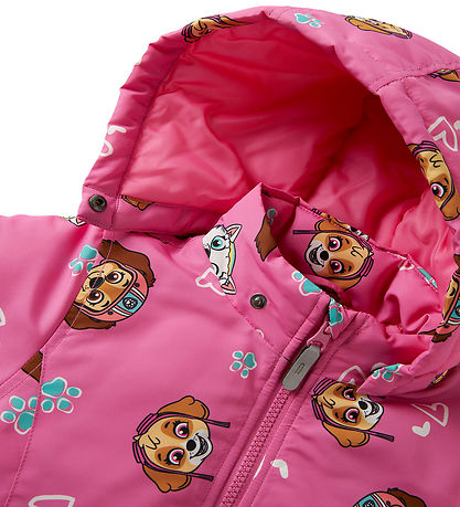 Name It Úlpa - PawPatrol - NmfMaxi - Bleikt Cosmos