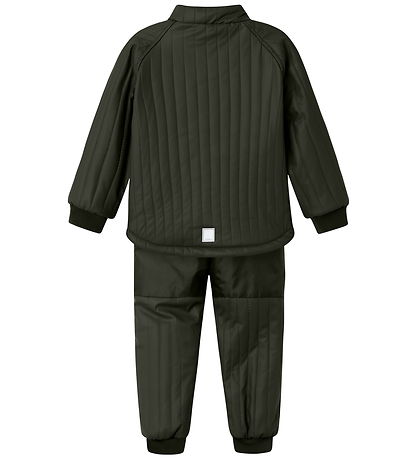Name It Thermokleidung m. Fleece - PU - NmmMud - Rosine