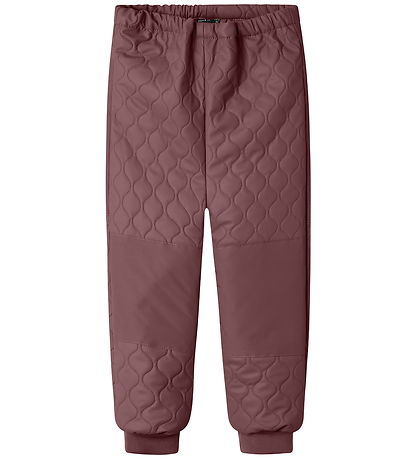 Name It Thermo föt M. Flís - PU - NmfMud - Rose Brown